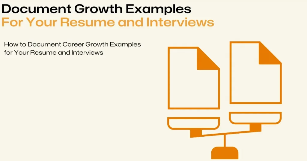 document career growth
