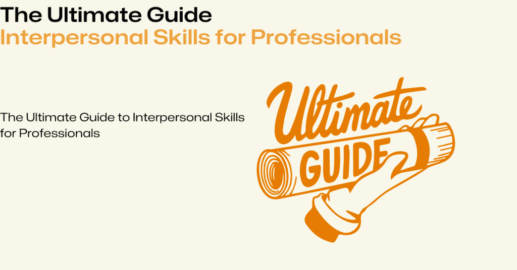 Interpersonal Skills for Professionals
