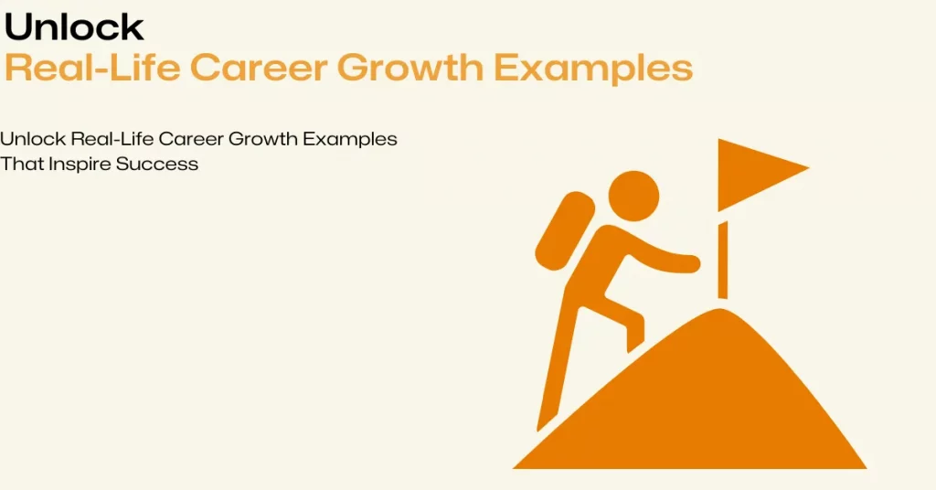 career growth examples